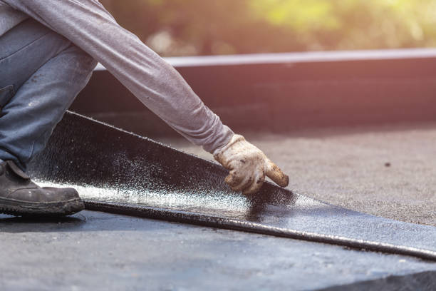 Professional Basement Waterproofing technician working in Sheboygan, WI